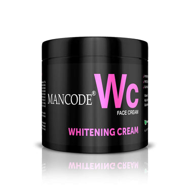Mancode Whitening Cream for Men | 100g | Glowing Radiant Skin | Daily Defence From Pollution | Reduces Acne & Dark Spots | Cream With UV Protect | Everyday Skin Care